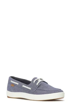 Keds Center II Boat Shoe in Blue at Nordstrom, Size 7.5