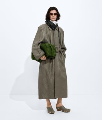 Bottega Veneta Cappotto Intrecciato In Pelle - Bottega Veneta