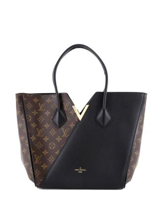 Louis Vuitton Kimono Handbag Monogram Canvas and Leather MM tote bag - Nero
