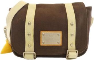 Louis Vuitton Pre-owned Cross Body Bags, male, Brown, Size: ONE SIZE Pre-owned Shoulder Bag