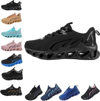 Generic Womens Relieve Foot Pain Perfect Walking Shoes,Womens Mens Neuropathy Running Shoes,Non Slip Orthopedic Casual Shoes (Pure Black, Adult, Women, 6.5, N