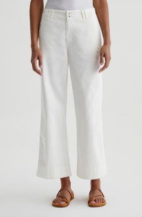AG - Adriano Goldschmied Natasha High Waist Flare Ankle Pants in Powder at Nordstrom Rack, Size 29
