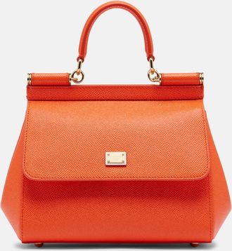 Dolce & Gabbana Bolso Sicily Small de piel