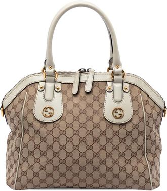 Gucci Pre-owned Gucci Medium GG Canvas Scarlett Satchel Ladies 91DQEPHEB8MHUBGC