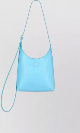 Courr&egrave;ges melt small leather tote shoulder bag
