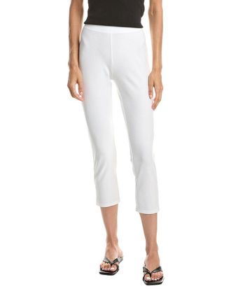 Eileen Fisher Petite Hi Waisted Slim Crop Pant