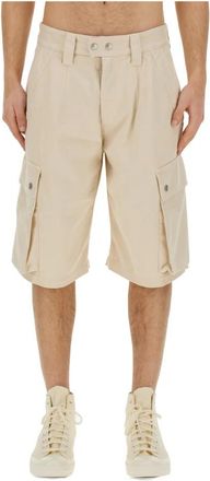 Isabel Marant Tejelo Shorts - Heren - Korte Broeken - Beige - W38 - Katoen - Korte Broeken