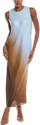 ATM Anthony Thomas Melillo Atm Anthony Thomas Melillo Ombre Print Maxi Dress