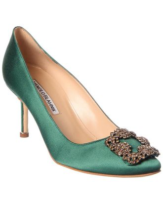 Manolo Blahnik Hangisi 70 Satin Pump