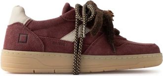 D.A.T.E. D.a.t.e., Schoenen, Dames, Rood, 41 EU, Su&egrave;de, Court 2.0 Suede