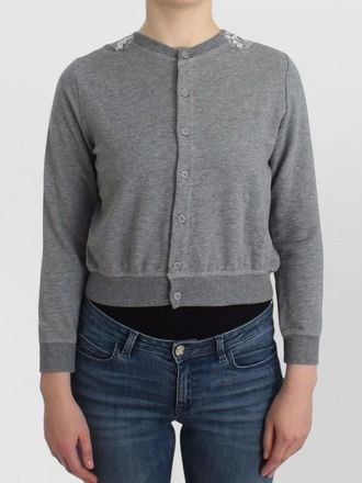 Ermanno Scervino cropped lace cardigan