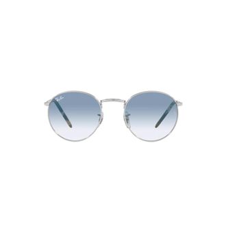 Ray-Ban Nieuwe Ronde Gepolariseerde Zonnebril - Dames - Zonnebrillen - Grijs - 50 MM - Accessoires