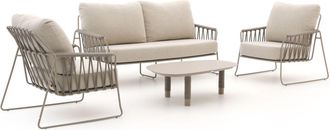 Tierra Outdoor Rivera/Moretti stoel-bank loungeset 4-delig