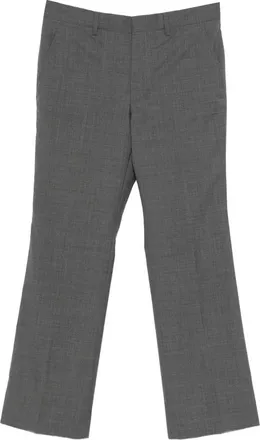Prada Grey Tailored Trousers