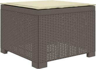 vidaXL Sill&oacute;n Individual De Jard&iacute;n Con Coj&iacute;n Apariencia De Ratan Pp Vidaxl