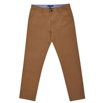 Raging Bull Mens Tapered Leg Chinos (40S) (Brown)