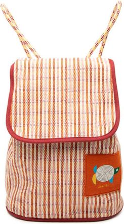 Herm&egrave;s Pre-owned Hermes Canvas Animaux Nattes Backpack Ladies GT0LDJ3N6NTR85MT