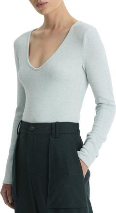 Vince Cozy V-Neck Top
