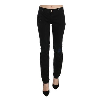 John Galliano Slim-fit Jeans, female, Black, Size: W30 Skinny Jeans Classic 5Pocket Design