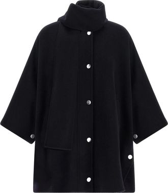 Pinko Caban - Dames - Parka Jassen - Blauw - M - Wol - Jassen