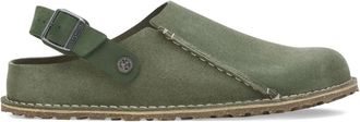 Birkenstock Mules Lutry Premium con cinturino posteriore - Verde