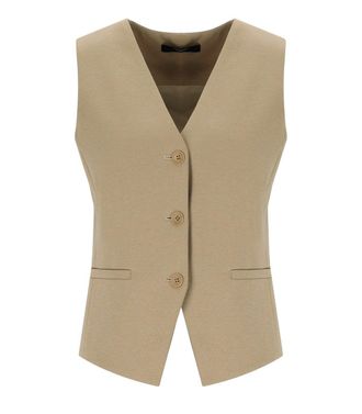 Weekend by Max Mara GILET POGGIO BEIGE MAX MARA WEEKEND