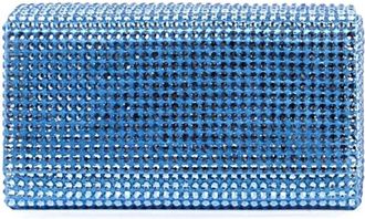 Amina Muaddi Tassen, Dames, Blauw, ONE Size, Borsa