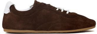 Alohas Tb.24 Chocolate Brown Suede Leather Sneakers
