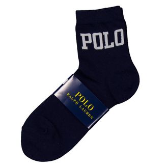 Polo Ralph Lauren Logo Cotton Blend Quarter Socks