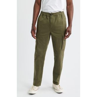 Rails Jaiden Cotton Drawstring Cargo Pants in True Olive at Nordstrom Rack, Size X-Large