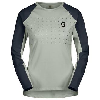 Scott Tee Trail Vertic Pro L/S Velotrikot f&uuml;r Damen | grau