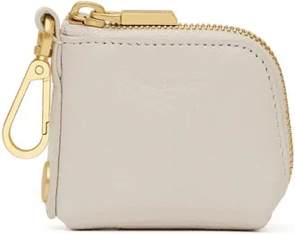 Hammitt Hammitt Syd Pouch Calla Lily White Brushed Gold