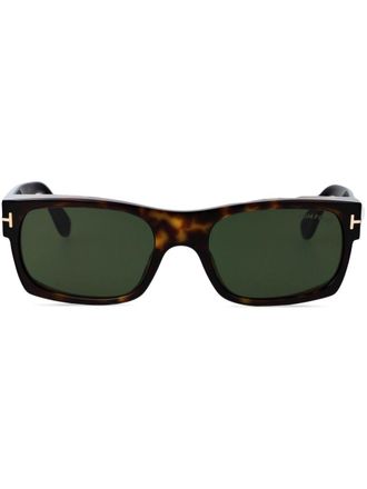 Tom Ford Eyewear rectangle-frame sunglasses - Brown