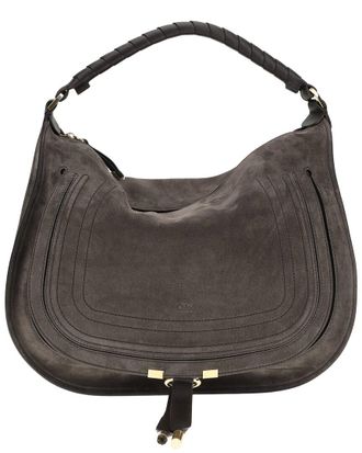 Chlo&eacute; Marcie Suede Shoulder Bag