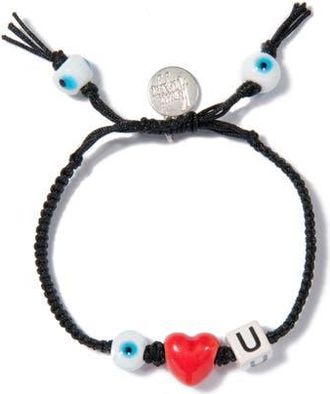 Venessa Arizaga Te Quiero Bracelet in Black at Nordstrom