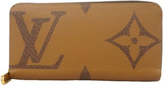 Louis Vuitton Brown Long Wallet (Bi-Fold) (Pre-Owned)