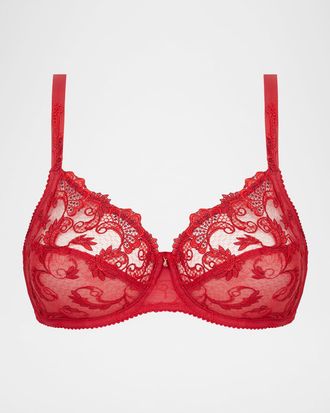 Lise Charmel Charming Three-Part Guipure Lace Bra