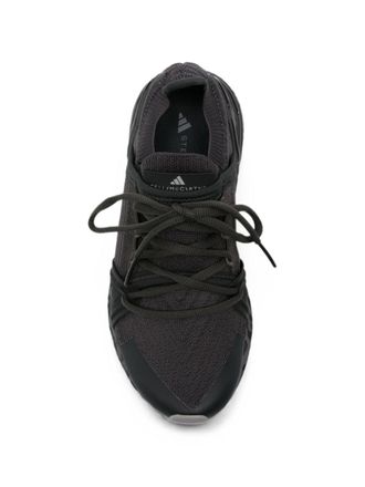 adidas by Stella McCartney Leopard-Print Chunky Sole Sneaker - Black