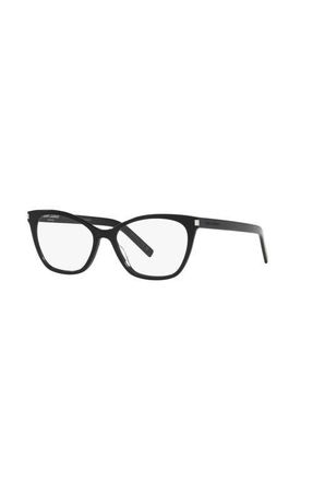 Saint Laurent 54mm Cat Eye optical glasses in Black at Nordstrom