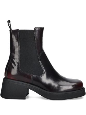 Vagabond 59 mm Dorah enkellaarzen - Rood