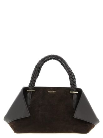 Ferragamo Brown Goatskin Womens Handbag