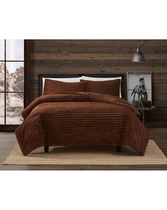 Frye Channel Fluffy Comforter Set