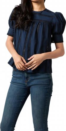 Ulla Johnson Nara Top In Midnight