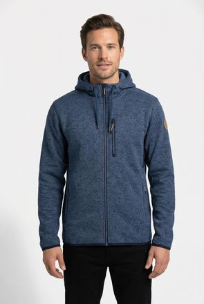 Icepeak Fleecejacke ICEPEAK MANAWA, Herren, Gr. XXL, navy blau, Obermaterial: 100% Polyester, Jacken Fleecejacke