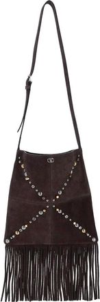 Valentino Garavani Nellc&ocirc;te Suede Shoulder Bag