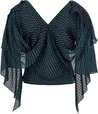 Kiko Kostadinov Plexus Blouse - Teal