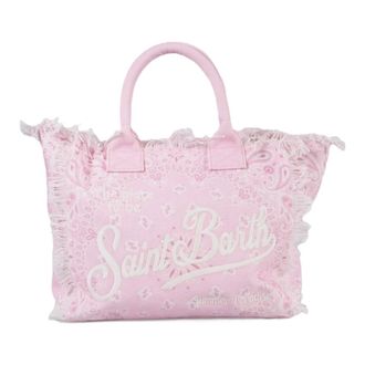MC2 Saint Barth Tote Bags, female, Pink, Size: ONE SIZE Vanity Shoulder Bag