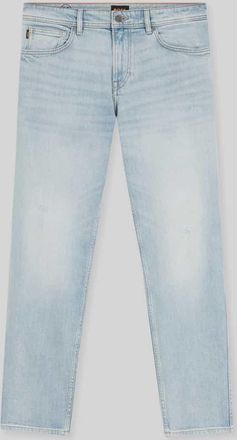 Boss Orange by Hugo Boss BOSS Orange Regular Fit Jeans aus Baumwoll-Mix Modell MAINE-1-BO in Hellblau, Gr&ouml;&szlig;e 30/32