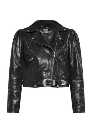 Faina Jas Dames Slang Zwart