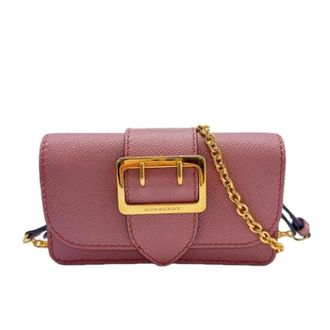 Burberry Pre-owned Cross Body Bags, female, Pink, Size: ONE SIZE Pre-owned Shoulder Bag